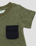 Little M Pocket Combi Baby Boy T-shirt