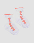 Pipiniko Strawberry Flower Kaus Kaki Anak Perempuan
