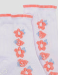 Pipiniko Strawberry Flower Kaus Kaki Anak Perempuan