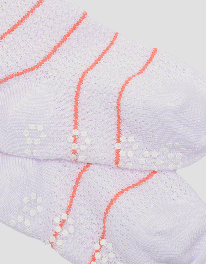 Pipiniko Singel Strawberry Flower Kaus Kaki Anak Perempuan