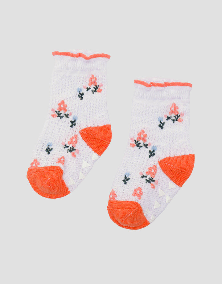 Pipiniko Strawberry Flower Kaus Kaki Anak Perempuan