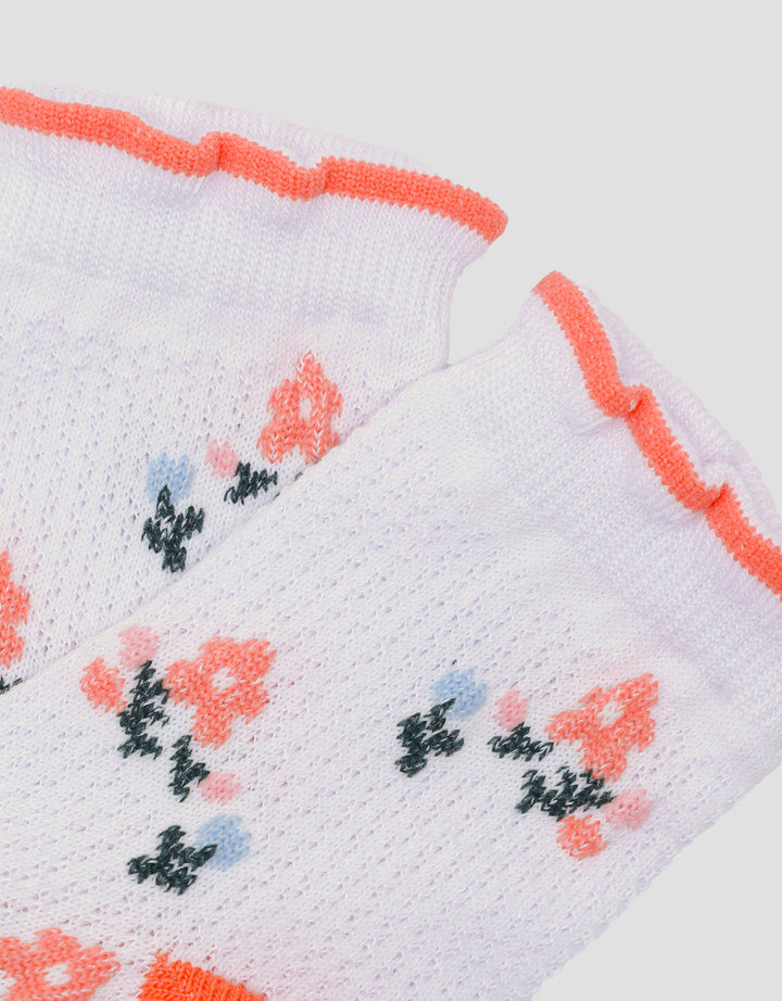 Pipiniko Strawberry Flower Kaus Kaki Anak Perempuan