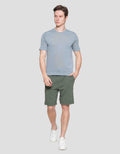 Cole Short Sleeve T-Shirt Flat Knit Round Neck