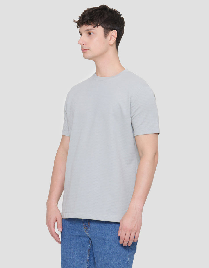 Cole Repeat Text Solid Kaos Casual Pria