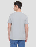 Cole Repeat Text Solid Kaos Casual Pria