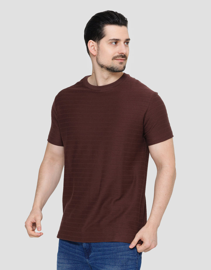Cole Texture Stripe Men's Short Sleeve T-Shirt