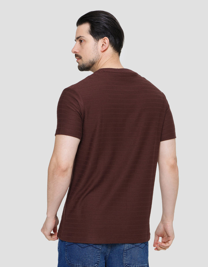 Cole Texture Stripe Men's Short Sleeve T-Shirt