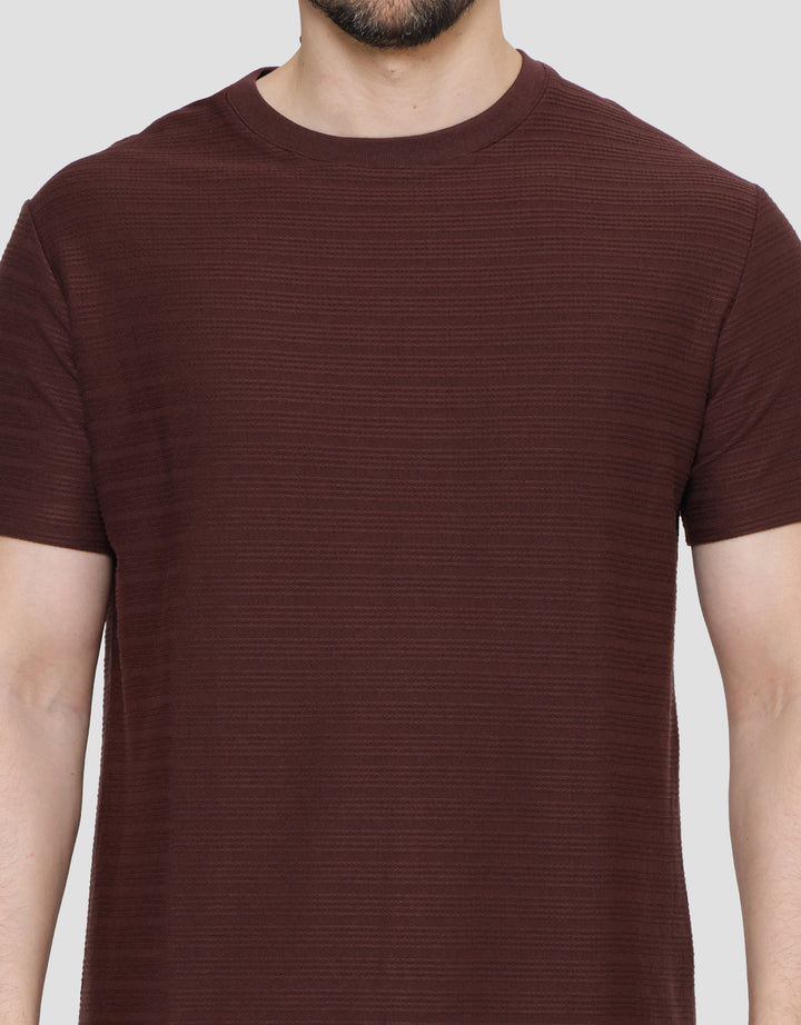 Cole Texture Stripe Men's Short Sleeve T-Shirt