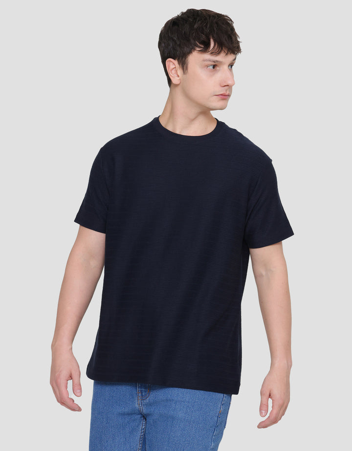 Cole Texture Stripe Men's Short Sleeve T-Shirt