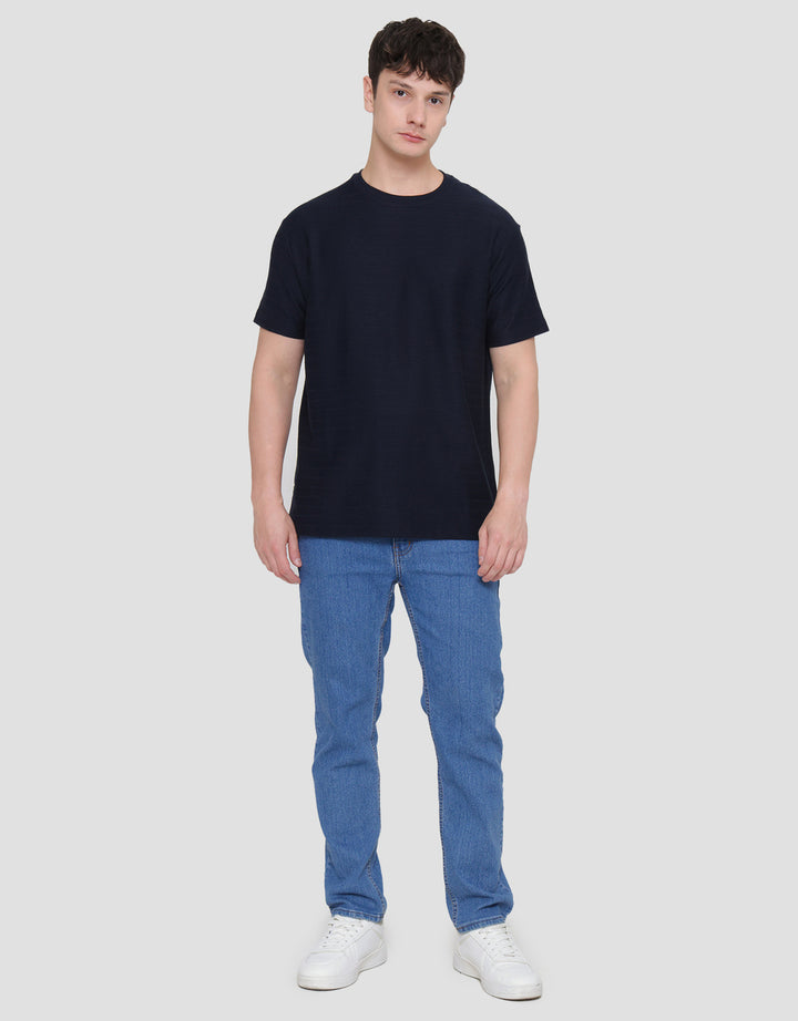 Cole Texture Stripe Men's Short Sleeve T-Shirt