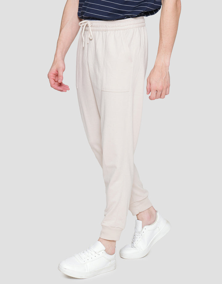 Nevada Knit Basic Patch Pocket Celana Jogger Pria