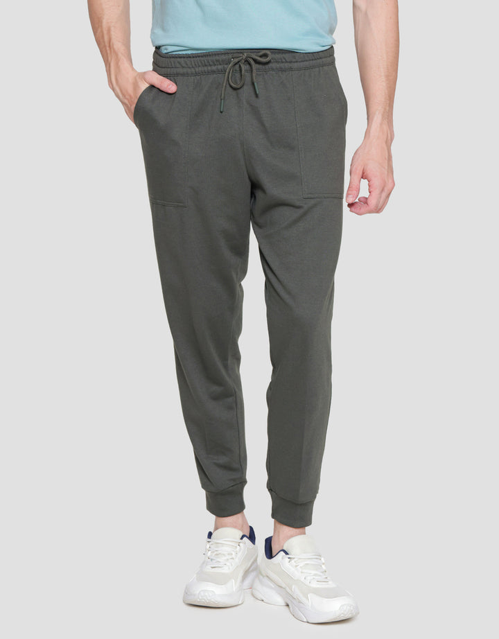 Nevada Knit Basic Patch Pocket Celana Jogger Pria