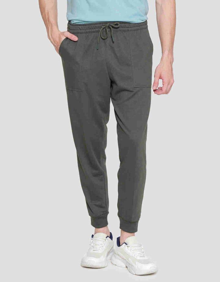 Nevada Knit Basic Patch Pocket Celana Jogger Pria