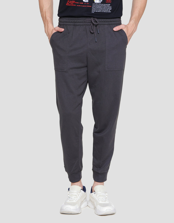 Nevada Knit Basic Patch Pocket Celana Jogger Pria