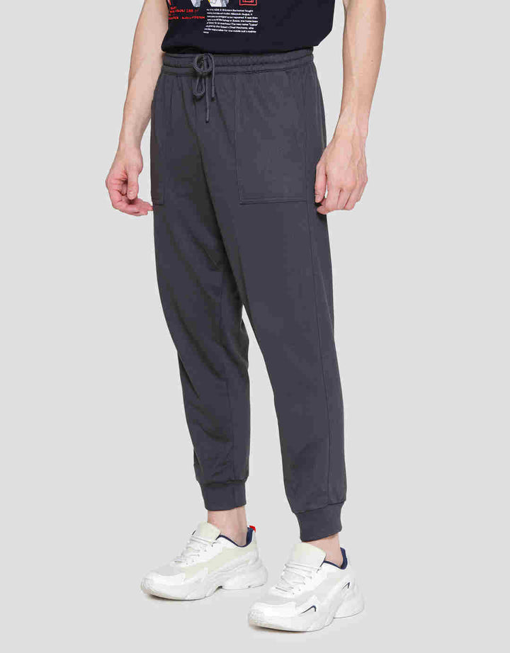 Nevada Knit Basic Patch Pocket Celana Jogger Pria