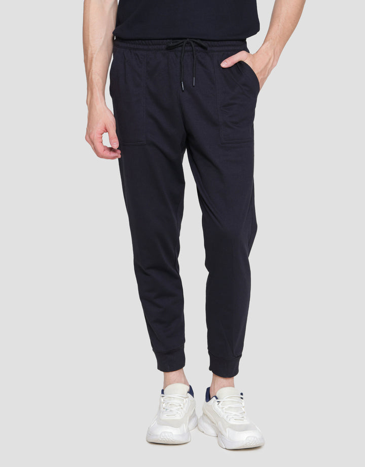 Nevada Knit Basic Patch Pocket Celana Jogger Pria