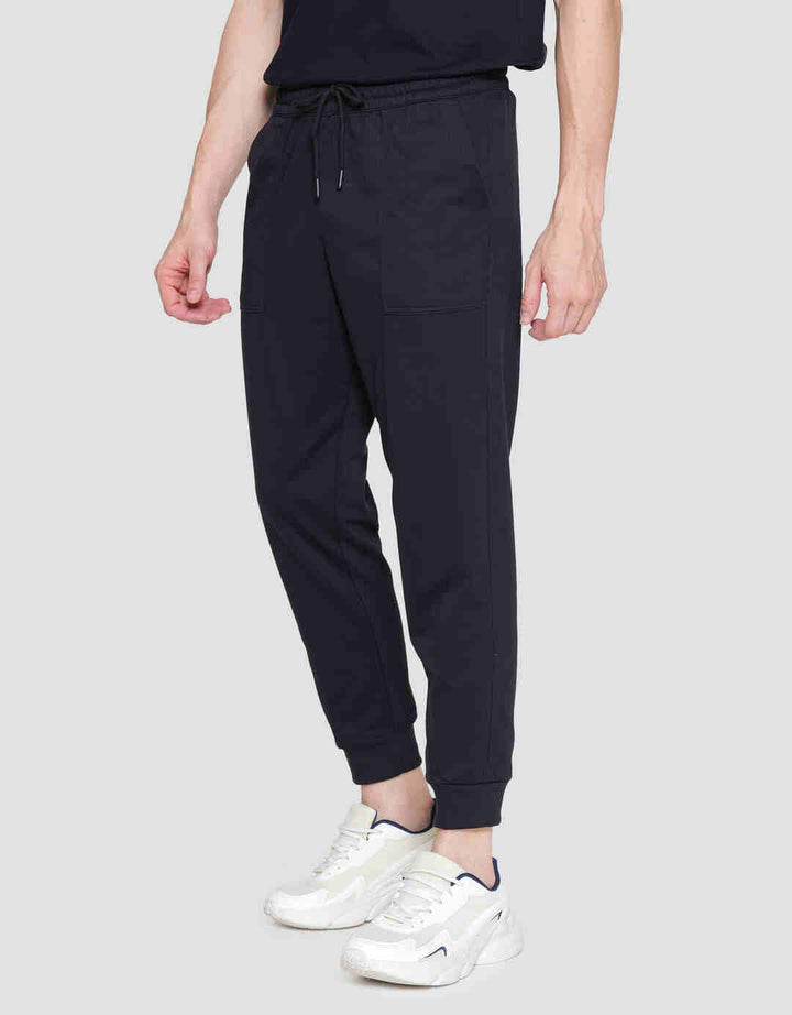 Nevada Knit Basic Patch Pocket Celana Jogger Pria