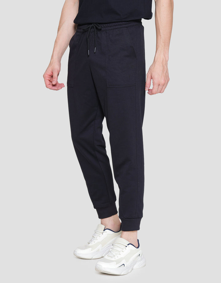 Nevada Knit Basic Patch Pocket Celana Jogger Pria
