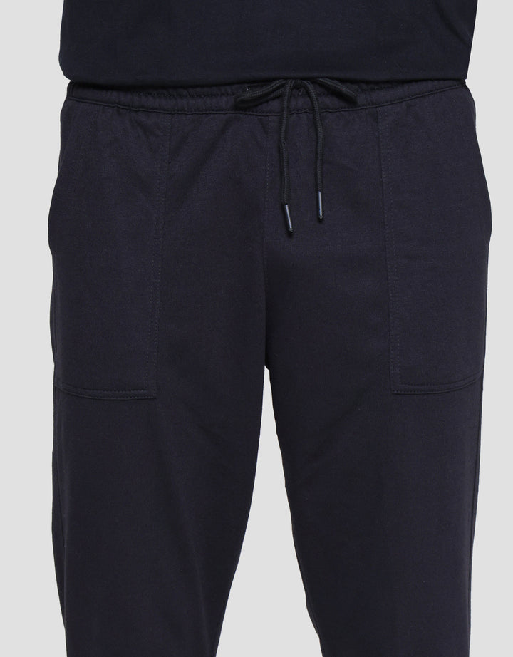 Nevada Knit Basic Patch Pocket Celana Jogger Pria