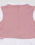 Little M Waffle With Pants Woven Baby Girl Clothes Set