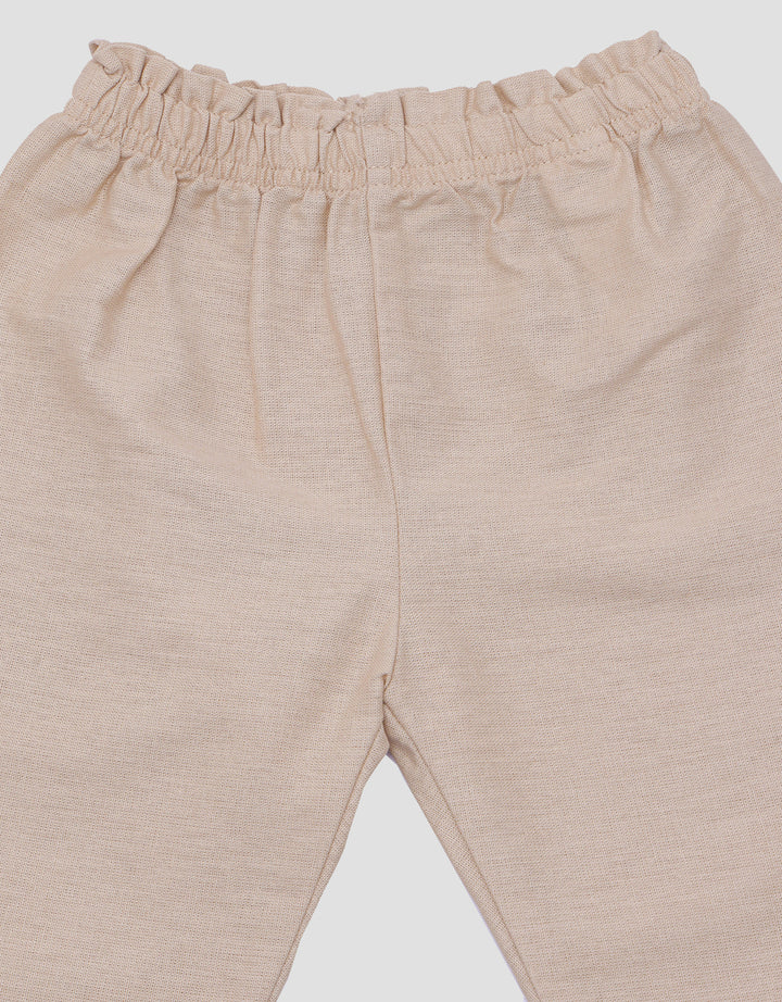 Little M Waffle Girls Clothing Set