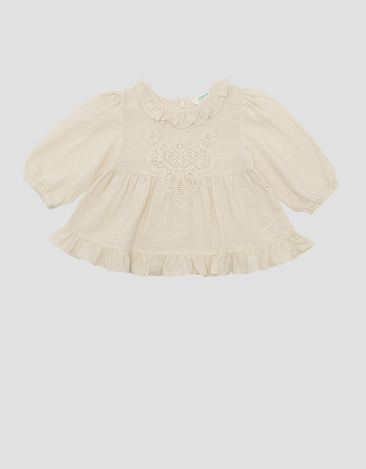 Little M Lace Blouse Anak Bayi Perempuan