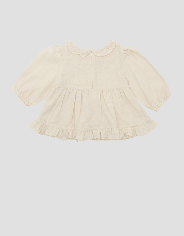 Little M Lace Blouse for Baby Girls