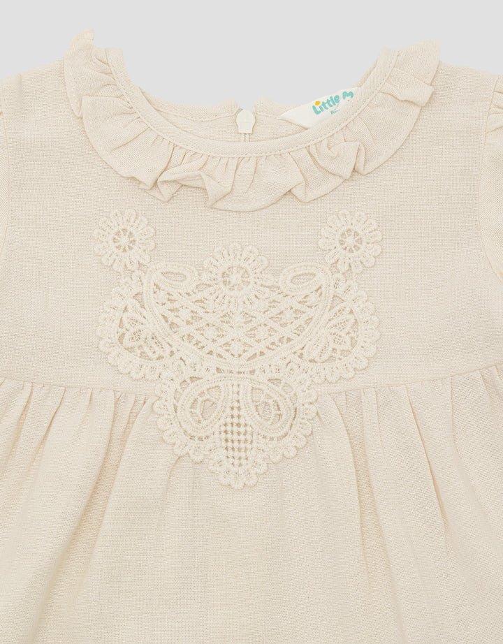Little M Lace Blouse for Baby Girls