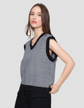 Connexion Local Knit Motif Women's Vest