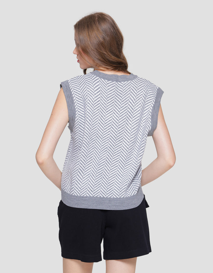 Connexion Local Knit Motif Women's Vest