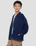 Nevada Denim With Pocket Jaket Anak Laki-Laki