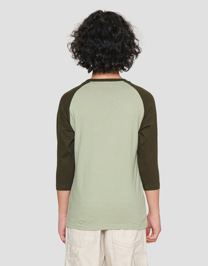 Nevada Raglan Print Los Angeles 32 Kaos Anak Laki-Laki