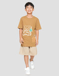 Nevada Print Take It Easy Kaos Lengan Pendek Anak Laki-Laki