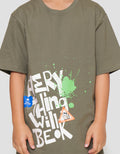 Nevada Print Everything Kaos Lengan Pendek Anak Laki-Laki