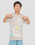 Nevada Print Super Star Kaos Lengan Pendek Anak Laki-Laki