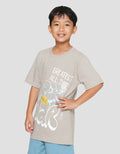 Nevada Print Super Star Kaos Lengan Pendek Anak Laki-Laki