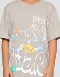 Nevada Print Super Star Kaos Lengan Pendek Anak Laki-Laki