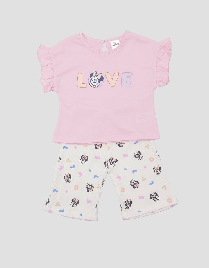 Disney Minnie Love Baby Girl Set