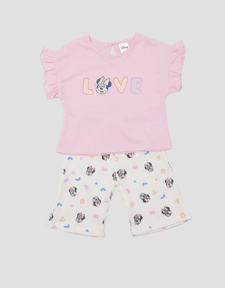 Disney Minnie Love Baby Girl Set