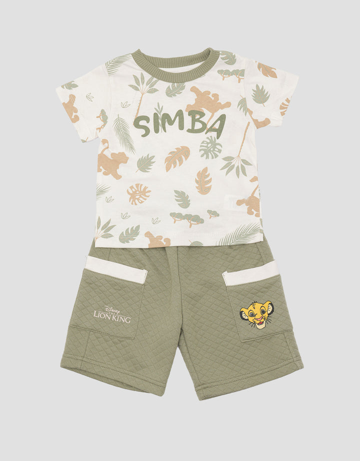 Disney Print Simba Setelan Anak Laki-laki