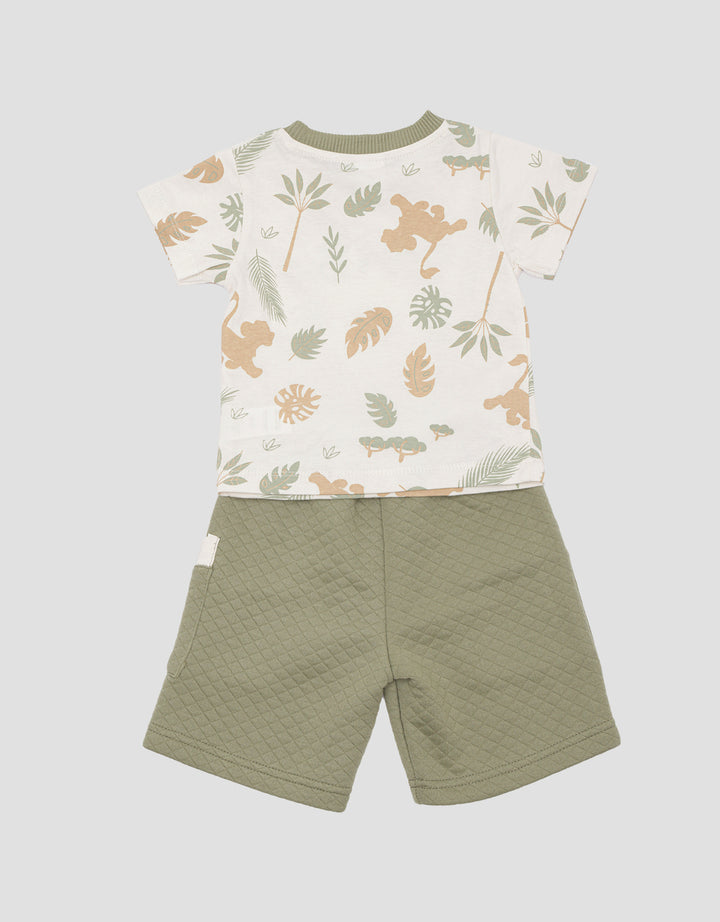 Disney Print Simba Setelan Anak Laki-laki