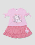Disney Marie Ruffle Skirt Baby Girl Clothes Set