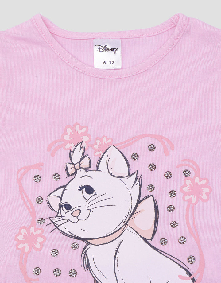 Disney Marie Ruffle Skirt Baby Girl Clothes Set