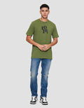 Lois Print Brand Kaos Lengan Pendek Pria