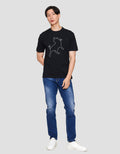 Lois Tshirt Ksl2361 Print Animal Kaos Lengan Pendek Pria