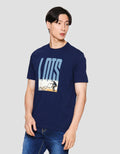 Lois Tshirt Print Sport Kaos Lengan Pendek Pria
