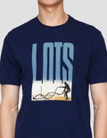 Lois Tshirt Print Sport Kaos Lengan Pendek Pria
