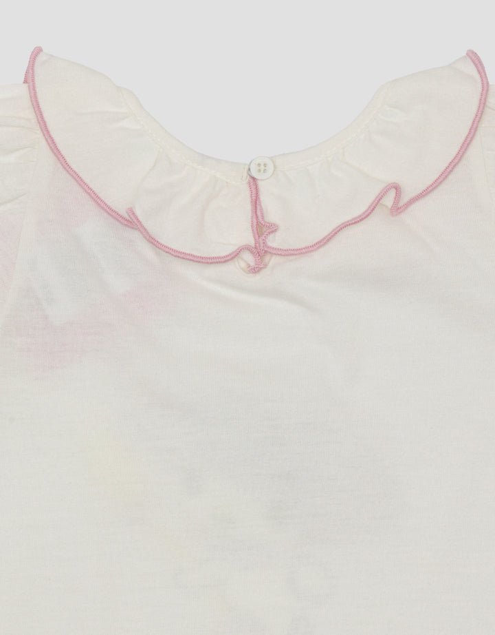 Pipiniko Melody Kotak-Kotak Kaos Anak Perempuan