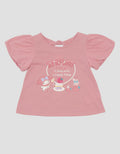 Pipiniko Top Melody Balloon Sleeve Girls T-shirt