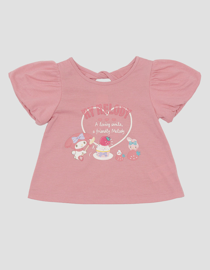 Pipiniko Top Melody Balloon Sleeve Girls T-shirt